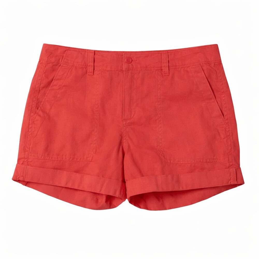 NWT ANN TAYLOR Loft Cargo Short Cuffed Shorts Sz 2